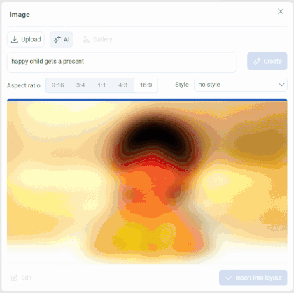 AI-generated image in Pixcraft