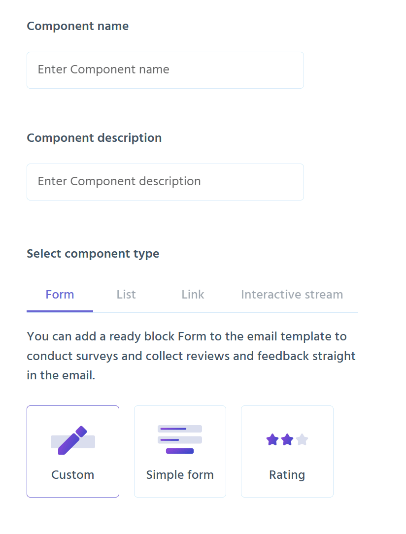 Additional AMP components in Pixcraft