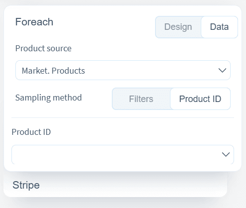 Filtering by product ID