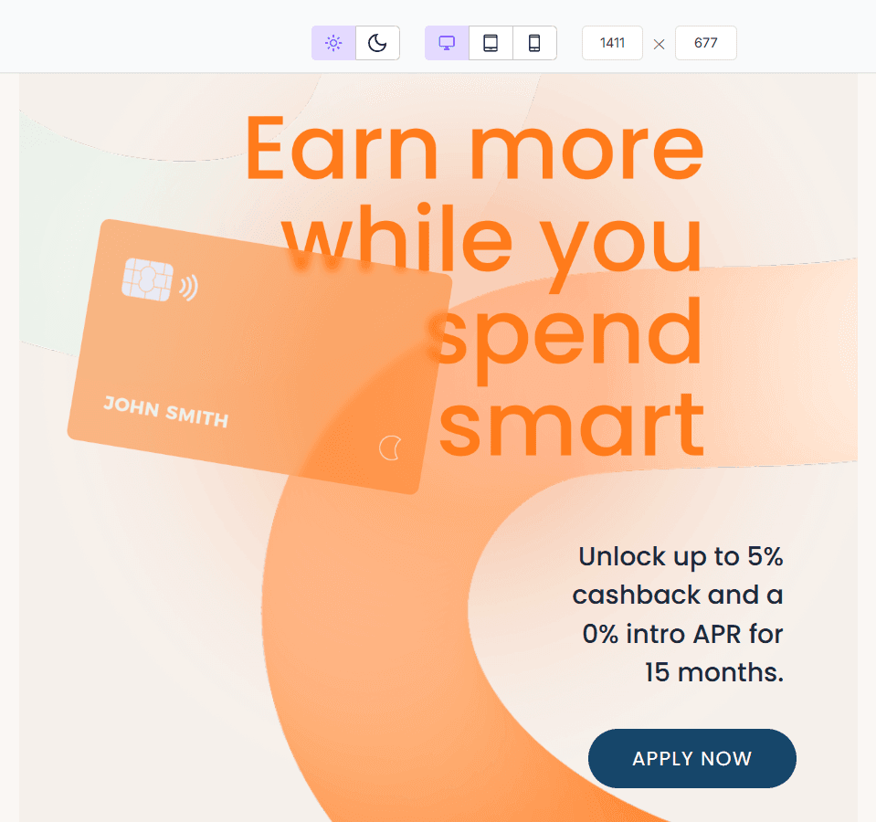 Preview mode in Beefree
