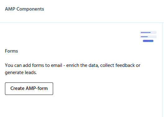 Creating an AMP form